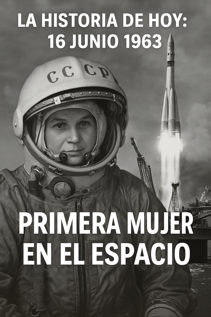 Valentina Tereshkova primera mujer espacio