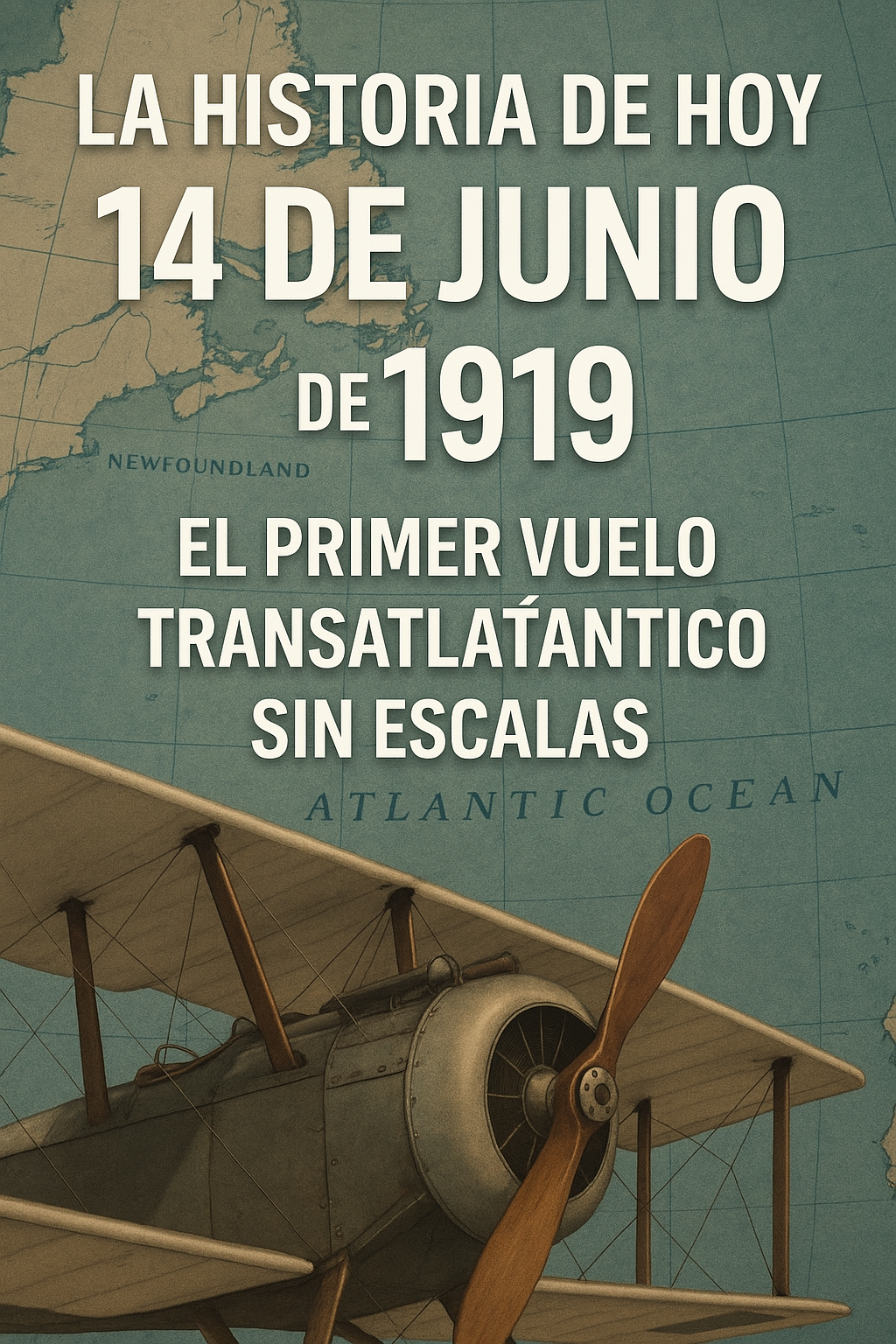Primer vuelo transatlántico