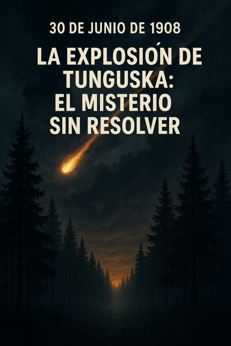 El Misterio de Tunguska: La Explosión de 1908