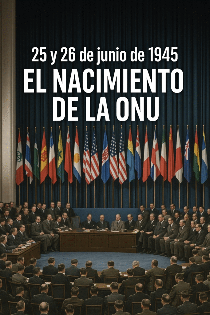 Creación onu